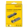 Docking station DeLOCK 87757 Thunderbolt 4 5K 100W PD 10Gbps LAN áudio