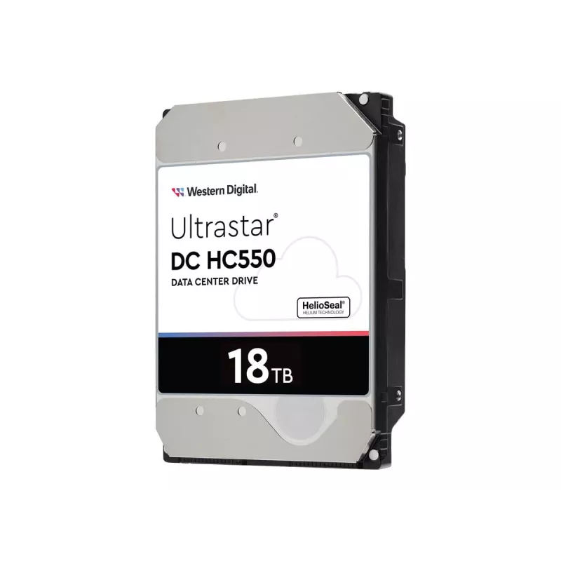 Disco rígido Western Digital 18 TB 3,5 polegadas Serial ATA III Ultrastar DC HC550