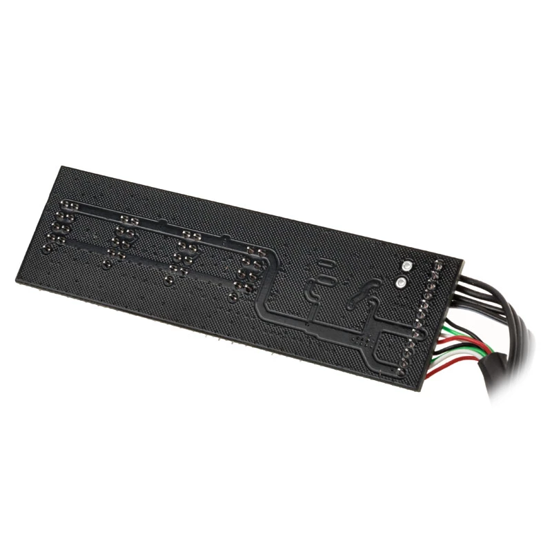 Placa hub USB Kolink USB 2.0 com cabo USB e Molex de 60cm