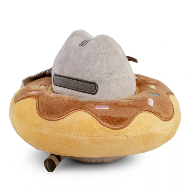 Mascote Pusheen in a Chocolate Donut