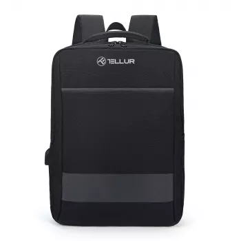 Mochila Tellur Nomad 15,6 polegadas com porta USB, preto