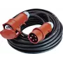 Extensão elétrica para exterior Bachmann 344.170, 5 m de comprimento, 1 tomada AC, preto