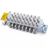 Distribuidor passivo TECHNISAT 17/P prateado – repartidor de sinal passivo para distribuição de TV/SAT