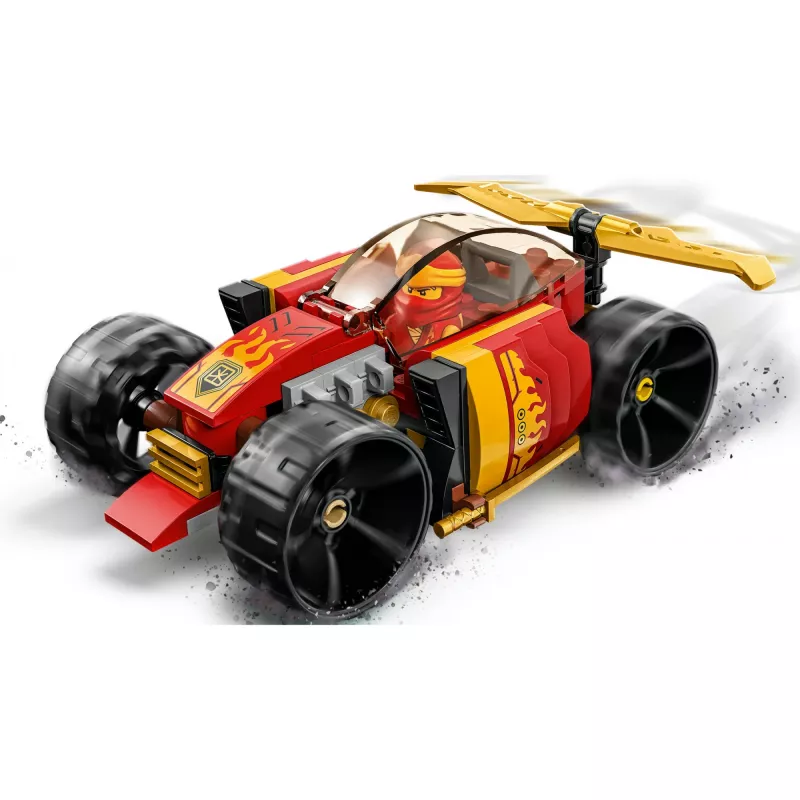 LEGO 71780 NINJAGO Carro de Corrida Ninja EVO 2em1 do Kai Brinquedo de Carro de Corrida para Modelo de Todo-o-Terreno Conjunto de Construção para Crianças, Rapazes e Raparigas a partir dos 6 Anos Aniversário