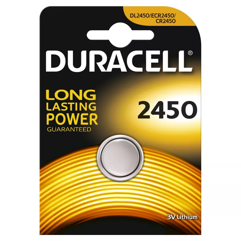 Duracell CR2450 pilha de lítio 3V de uso único