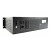 Gembird - UPS Rack 19'' 3,4U 1500VA, 4 saídas IEC 230V, entrada IEC14, RJ11, USB, LCD Line-Interactive 1,5 kVA 900 W 4 tomadas
