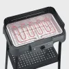 Grelhador elétrico de mesa SEVERIN PG 8594 — 2000 W, grelha retangular, preto