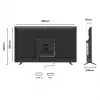 109,2cm/43 (3840x2160) JAPANNEXT JN-IPS430UHD60F 16:9 IPS 60Hz HDMI USB WLAN Altifalantes Preto