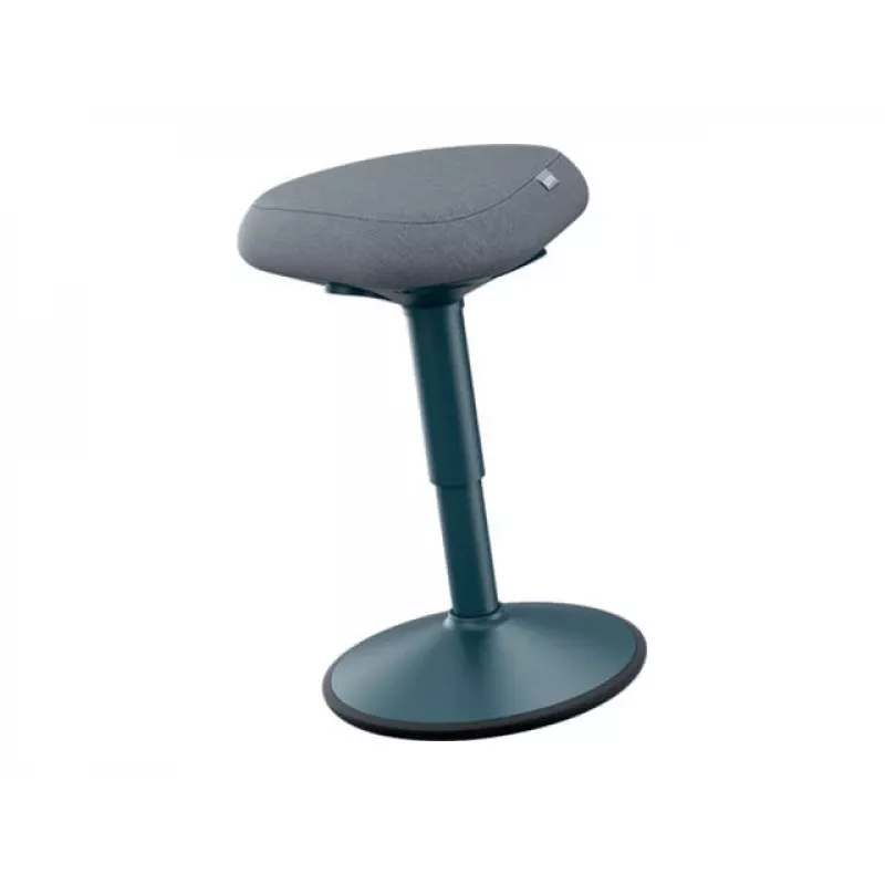 Cadeira de escritório Leitz 65440089 assento acolchoado cinzento estrutura em plástico