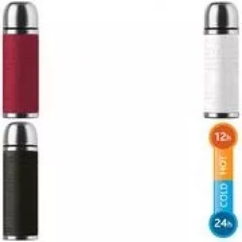Copo de viagem EMSA 515711, preto, mantém quente 12 h / frio 24 h, Ø 7,5 cm, 0,475 kg
