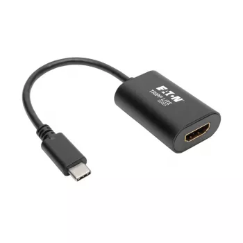 Tripp Eaton Tripp Lite Series Adaptador conversor de vídeo USB-C para HDMI 4Kx2K M/F, USB-C para HDMI, USB Type-C para HDMI, USB Type C para HDMI 6 polegadas