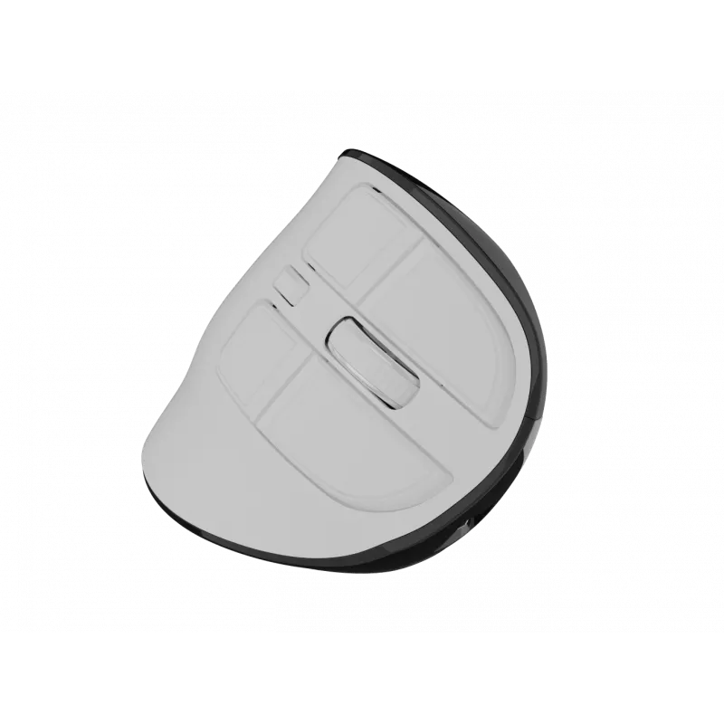 Rato vertical sem fios NATEC Euphoniе Pro Bluetooth 5.0, 4000 DPI, programável, silencioso, branco