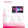 TV LED 55 polegadas 55WIPLAY6301-U