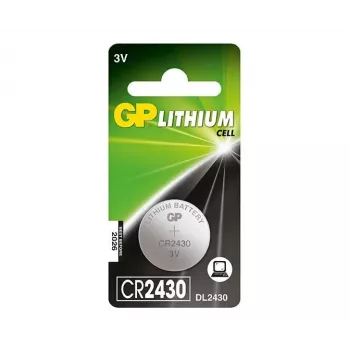 GP Batteries GP pilha botão CR 2430 3 V 1 unidade 300 mAh lítio GPCR2430STD738C1
