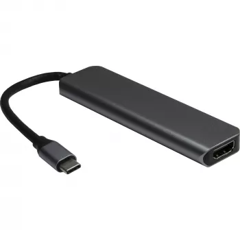 Hub USB Inter-Tech H-469-1 Type-C 5000 Mbit/s HDMI