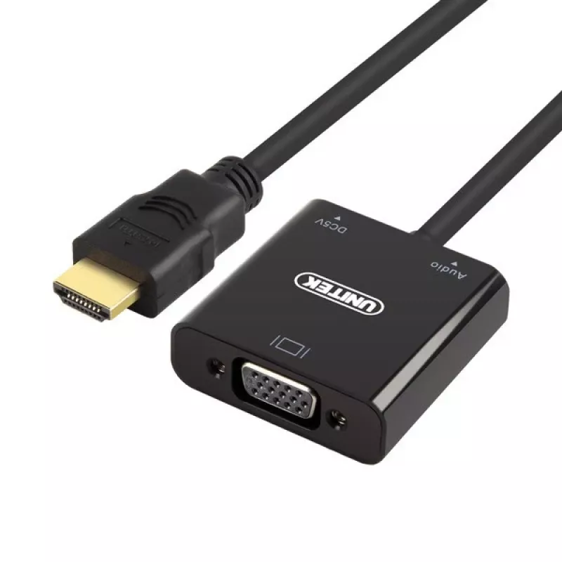 Placas de interface/adaptadores UNITEK Y-6333 3,5 mm, VGA