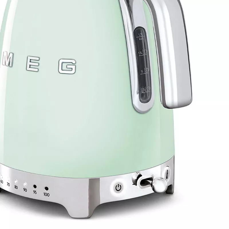 Chaleira Smeg 50's Style KLF04PGEU Verde pastel