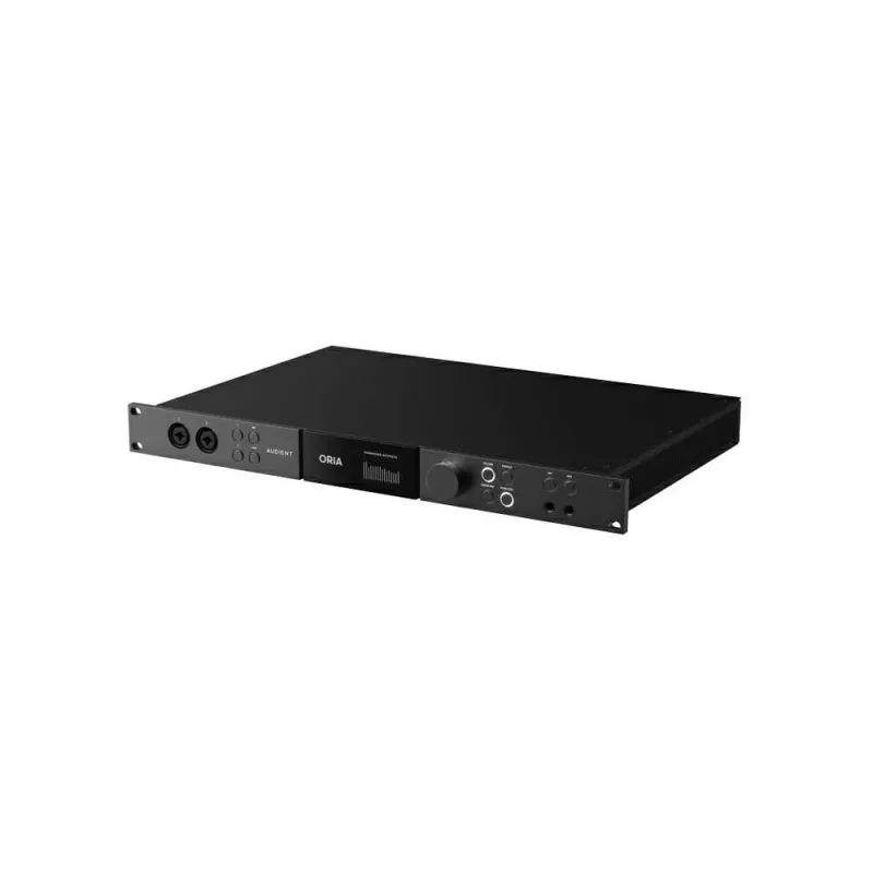 Interface de áudio com controlador de monitor Dolby Atmos
