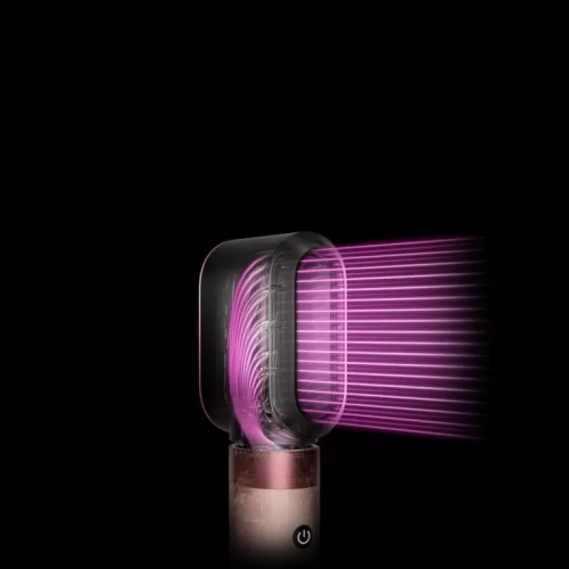 Multistyler Airwrap Co-anda2x Straight + Wavy, creme/ouro rosa, Bluetooth, 1.700 Watt (embalagem danificada)