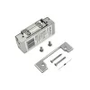 Fechadura eletromagnética QOLTEC 52459 12V simétrica com memória e bloqueio