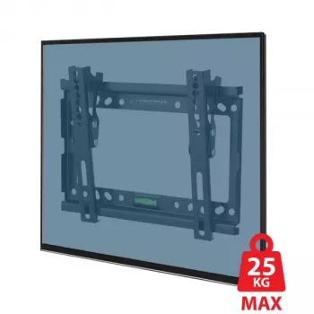 Suporte de TV de parede ESPERANZA ERW010 para 14 inch–50 inch (35,6–127 cm), inclinação 15°, VESA 75x75–200x200, carga máx. 25 kg, preto