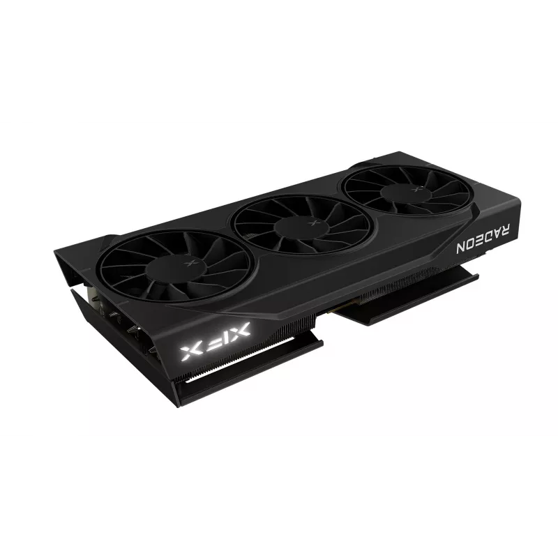 Placa gráfica XFX Radeon RX 9060 XT 16GB GDDR6, 128 bits, PCIe 5.0, 3 ventoinhas, 3 ecrãs, 290×124×49 mm