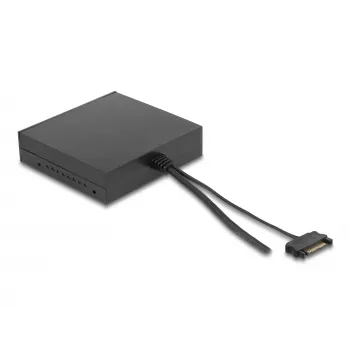 DeLOCK painel frontal USB 3.2 Gen 2 de 3,5 polegadas 2 x USB Type-C 2 x USB Type-A