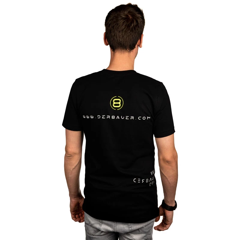T-shirt der8auer PCB-Design tamanho L