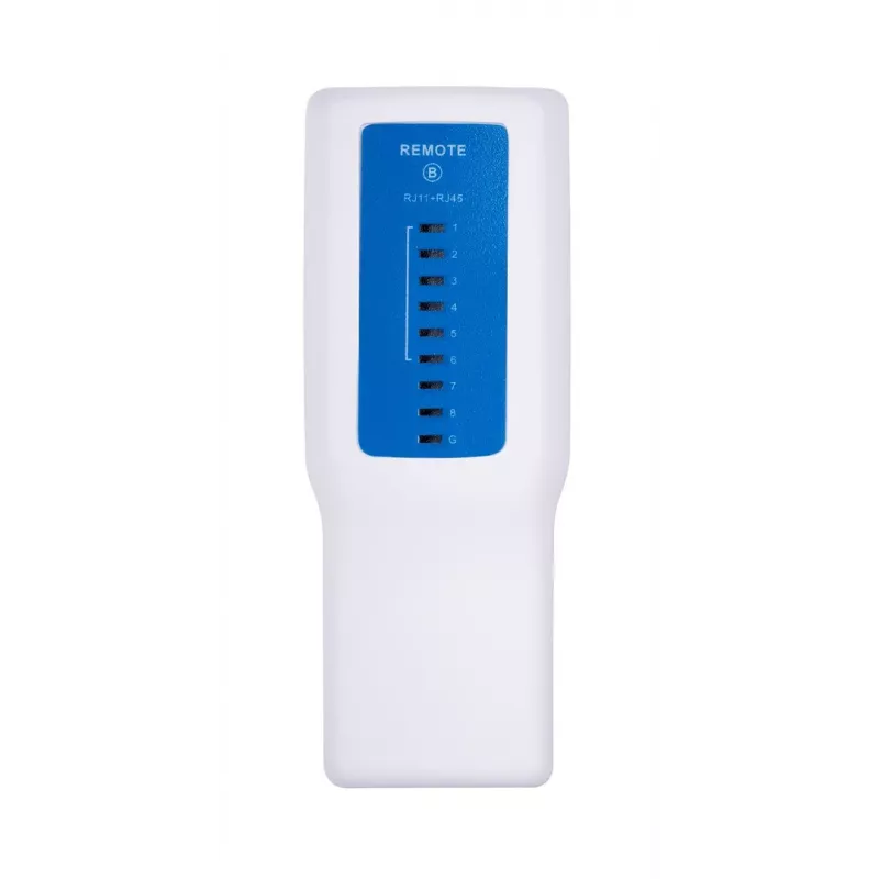 Lanberg NT-0402 testador de cabos de rede PoE, azul/branco
