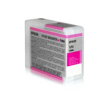 Epson Singlepack Vivid Magenta T580A00, Vivid Magenta, tinta pigmentada, 80 ml, 1 unid.