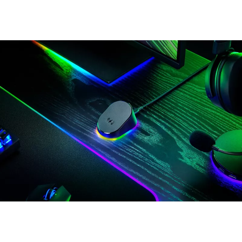 Razer Mouse Dock Pro com puck de carregamento sem fios