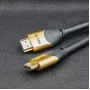 Qoltec 50357 cabo HDMI 5 m HDMI tipo A (Standard) preto