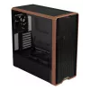 Caixa de PC Lian Li Lancool LAN217X Midi Tower preto, madeira