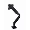 Suporte para monitor GEMBIRD MA-DA1-03 para ecrãs de 17–35 polegadas, 10 kg, VESA 75x75–100x100, fixação por grampo/passagem na secretária, preto