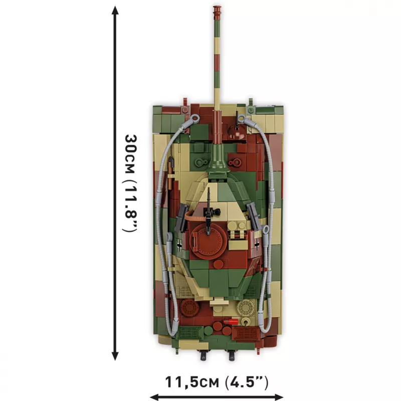 Conjunto de blocos COBI Panzer VI Ausf. B Königstiger 802 peças