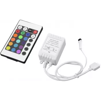 Comando remoto EUROLITE IR-1 (modelo 50530556) — controlo por infravermelhos para equipamento de iluminação