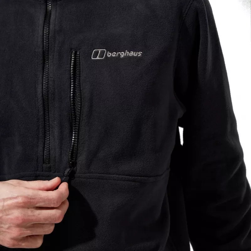 Sweatshirt de fleece com meio fecho Prism Polartec® BERGHAUS – homem, tamanho L (preto)