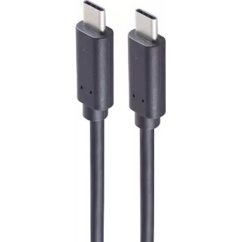 Cabo USB ShiverPeaks BS13-48035 2 m USB C preto 20 Gbit/s
