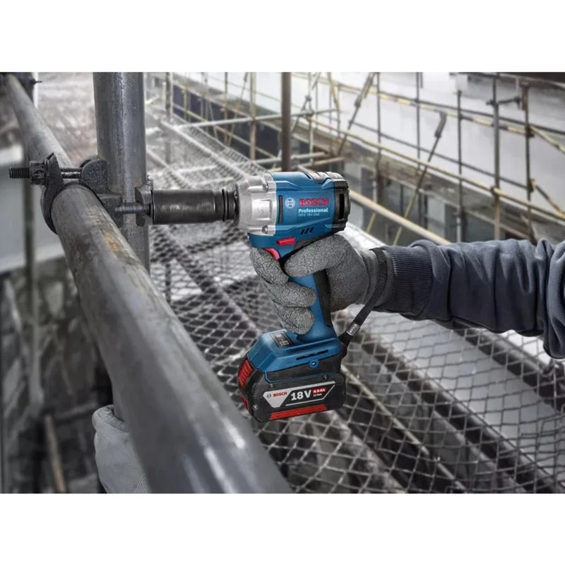 Chave de impacto sem fio GDS 18V-350 Professional solo, 18Volt (Azul, sem bateria e carregador)