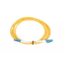 Cabo de patch LC/UPC-LC/UPC monomodo Extralink G.652D 3mm 3m (simplex)