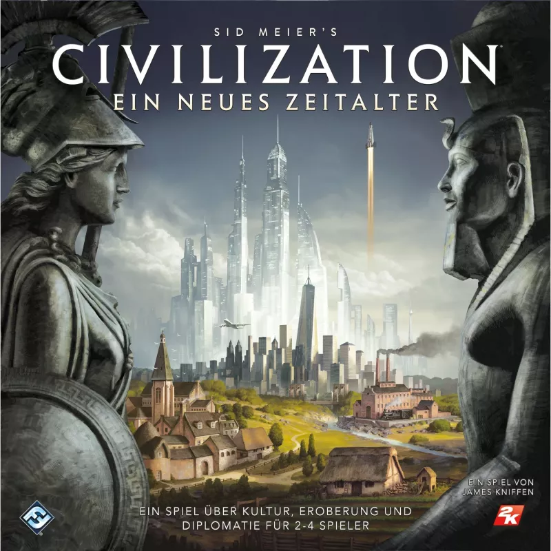 Civilization - Uma Nova Era, jogo de tabuleiro base