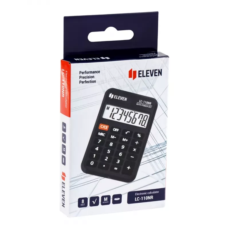Calculadora de bolso Eleven LC-110NR (EU)