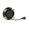 Chaleira elétrica Princess 1,7 L 3000 W, corpo em aço inoxidável, sem fios, bege/preto