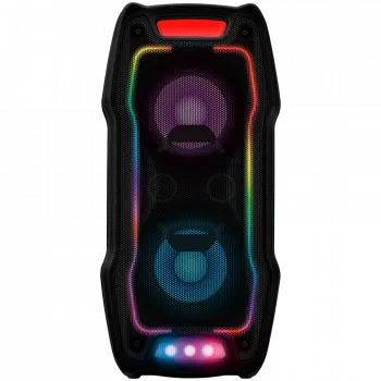 Altifalante SVEN PS-730, preto (100W, TWS, Bluetooth, FM, USB, microSD, ecrã LED, 4400 mAh)