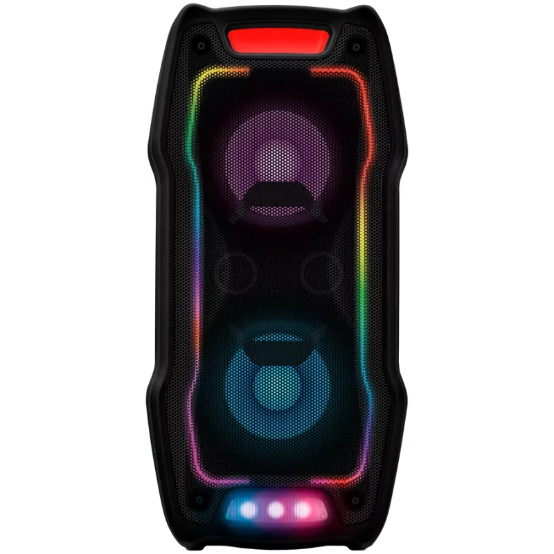Altifalante SVEN PS-730, preto (100W, TWS, Bluetooth, FM, USB, microSD, ecrã LED, 4400 mAh)