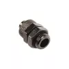 Conector macho reto G1/4 polegadas para 11/8 mm - níquel preto
