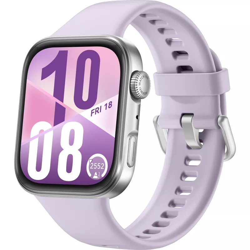 Huawei Watch Fit 4 (Seiya-B19F) pulseira de fluoroelastómero lilás