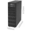 Fonte de alimentação ininterrupta QOLTEC 52283 6kVA 6000W PF 1.0