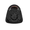 Sistema de áudio PLL FM USB/SD/BT 2xKaraoke FULL LED PartyBox