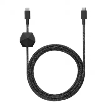Cabo Native Union Anchor USB-C para USB-C 1,8 m preto/cinzento
